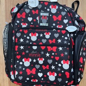 Brand new with tags diaper bag set; Minnie Mouse